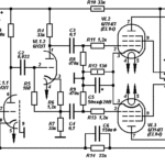 Схема усилителя на лампах 6Н2П и 6П14П с выходной мощностью 12 Вт
