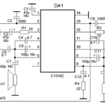 Усилитель низкой частоты на микросхеме C1316C