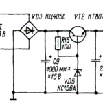 Схема простого блока питания на 5В и 0.5 А